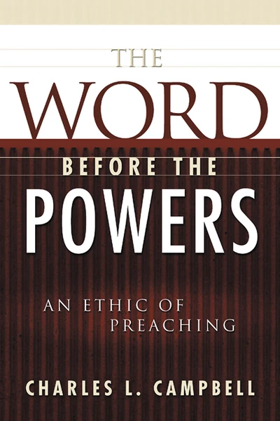 Cover of The Word before the Powers