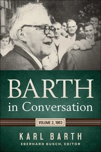 Cover of Barth in Conversation