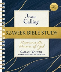 Cover of Jesus Calling 52 Week Bible Study with Bonus Tear-out Cards