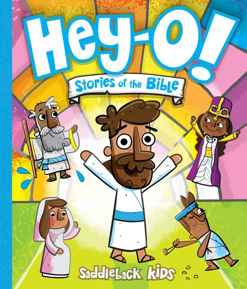 Cover of Hey-O! Stories of the Bible Oversized Bible Storybook (Large Format Edition)