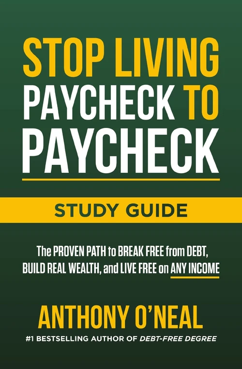 Cover of Stop Living Paycheck to Paycheck Study Guide