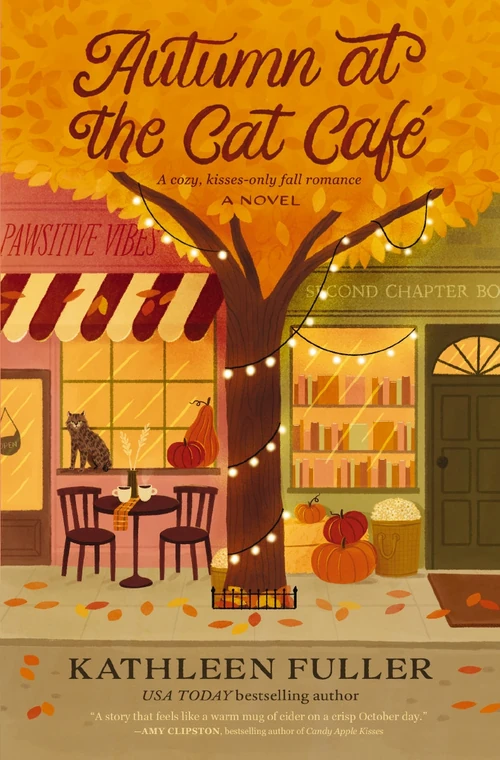 Cover of Autumn at the Cat Cafe