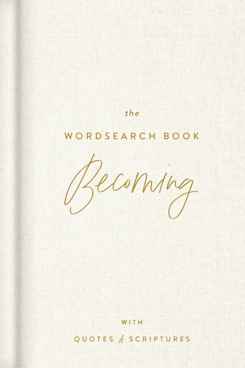 Cover of The Becoming Wordsearch Book