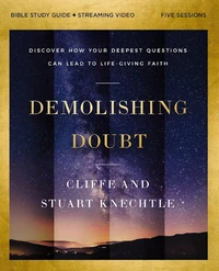 Cover of Demolishing Doubt Bible Study Guide plus Streaming Video