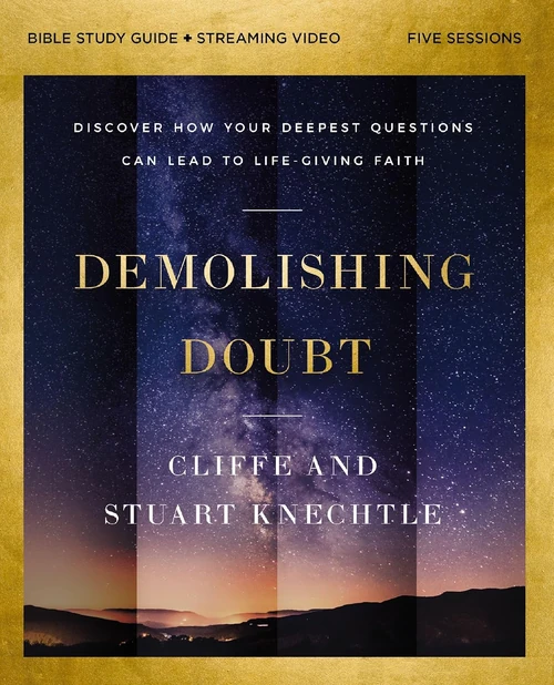 Cover of Demolishing Doubt Bible Study Guide plus Streaming Video