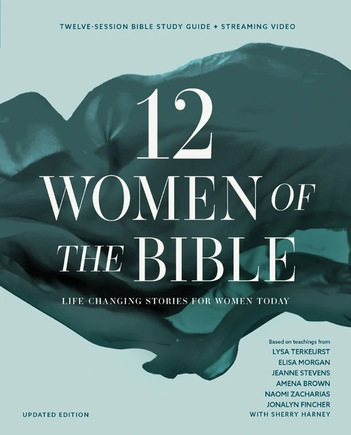 Cover of Twelve Women of the Bible Study Guide plus Streaming Video, Updated Edition