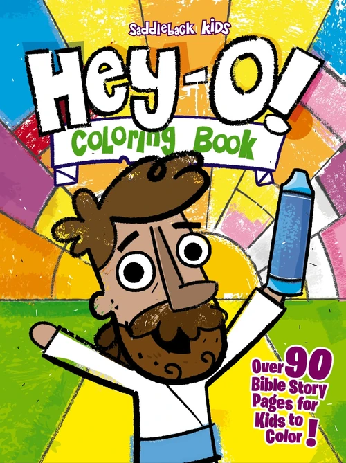 Cover of Hey-O! Stories of the Bible Coloring Book