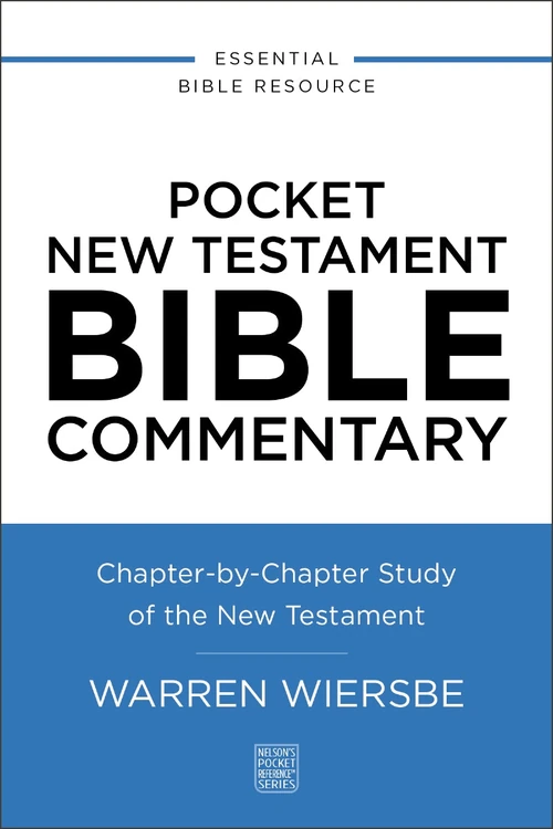 Cover of Pocket New Testament Bible Commentary