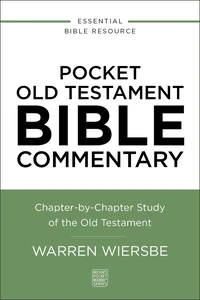 Cover of Pocket Old Testament Bible Commentary