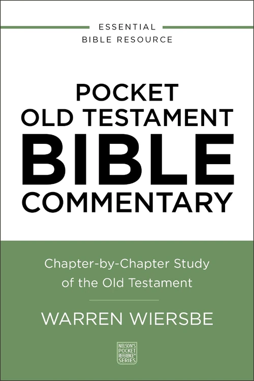 Cover of Pocket Old Testament Bible Commentary