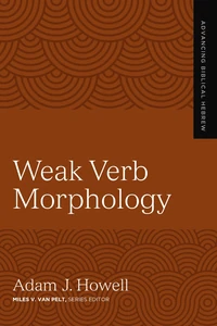 Cover of Weak Verb Morphology