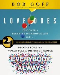 Cover of Love Does/Everybody Always 2-in-1 Bible Study Guide plus Streaming Video