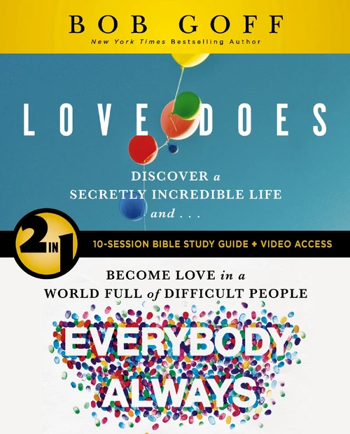 Cover of Love Does/Everybody Always 2-in-1 Bible Study Guide plus Streaming Video