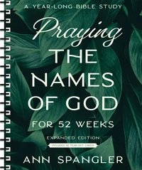 Cover of Praying the Names of God for 52 Weeks with Bonus Tear-Out Cards