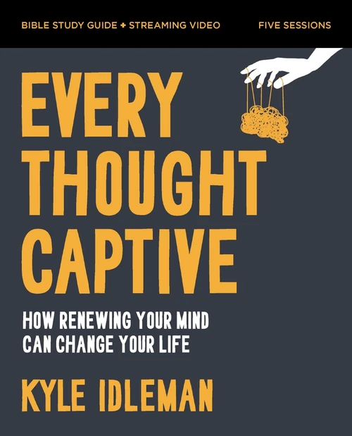 Cover of Every Thought Captive Bible Study Guide plus Streaming Video