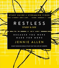 Cover of Restless Bible Study Guide plus Streaming Video, Updated Edition
