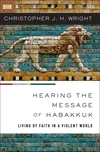 Cover of Hearing the Message of Habakkuk
