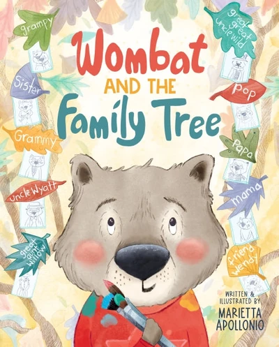 Cover of Wombat and the Family Tree