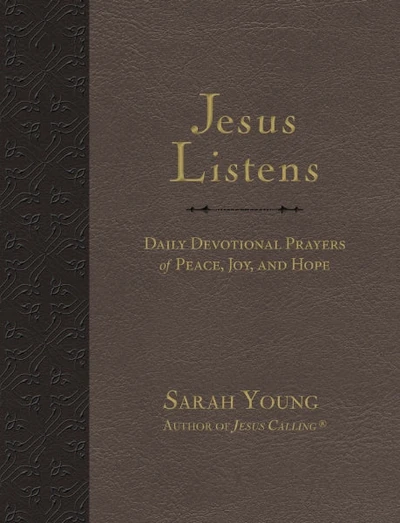 Cover of Jesus Listens, Gray Leathersoft