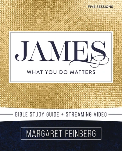 Cover of James Bible Study Guide plus Streaming Video