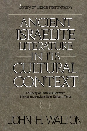 Cover of Ancient Israelite Literature in Its Cultural Context