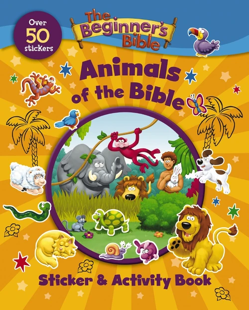Cover of The Beginner's Bible Animals of the Bible Sticker and Activity Book
