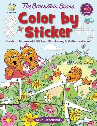 Cover of The Berenstain Bears Color by Sticker