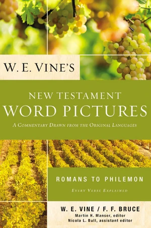 Cover of W. E. Vine's New Testament Word Pictures