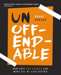 Cover of Unoffendable Bible Study Guide plus Streaming Video