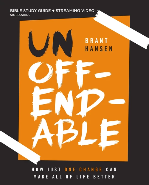 Cover of Unoffendable Bible Study Guide plus Streaming Video