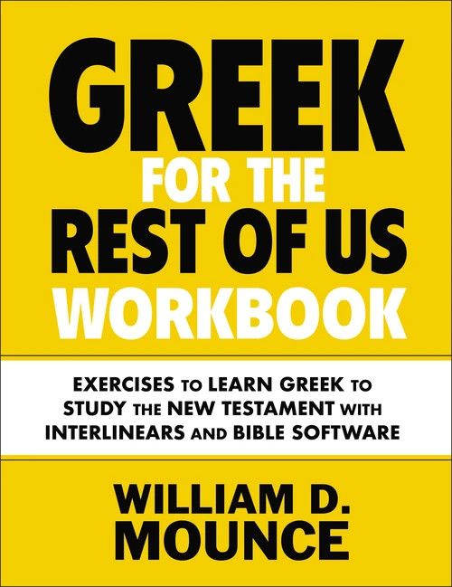 Cover of Greek for the Rest of Us Workbook