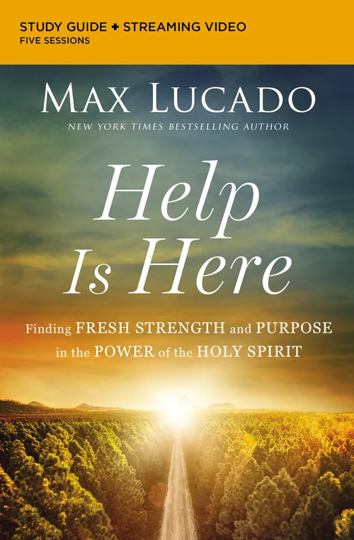 Cover of Help Is Here Bible Study Guide plus Streaming Video