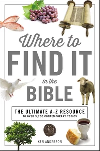 Cover of Where to Find It in the Bible