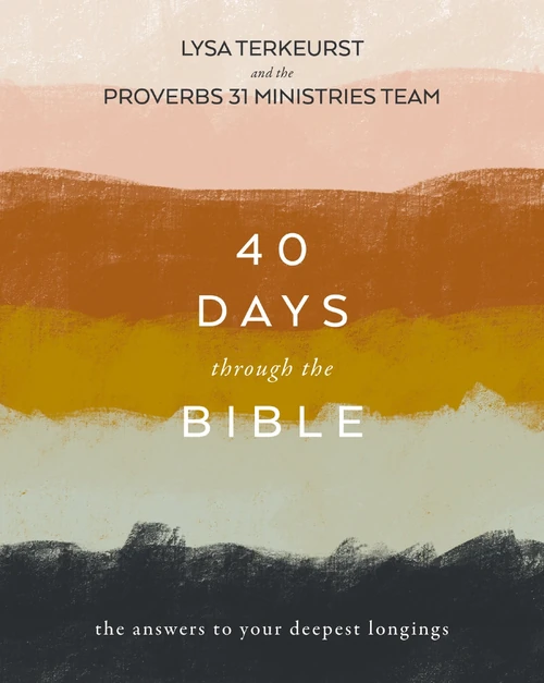 Cover of 40 Days Through the Bible