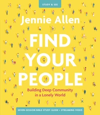 Cover of Find Your People Bible Study Guide plus Streaming Video