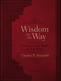 Cover of Wisdom for the Way, Large Text Leathersoft