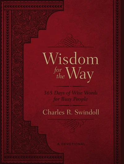 Cover of Wisdom for the Way, Large Text Leathersoft