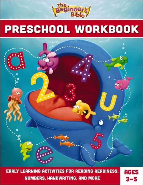 Cover of The Beginner's Bible Preschool Workbook