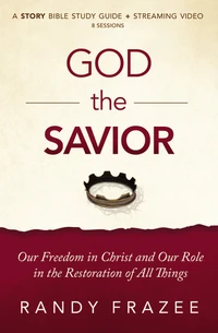 Cover of God the Savior Bible Study Guide plus Streaming Video