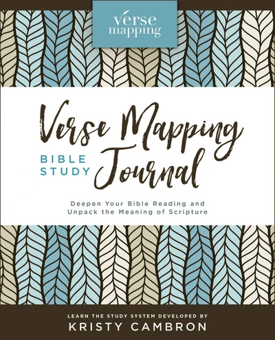 Cover of Verse Mapping Bible Study Journal