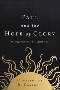 Cover of Paul and the Hope of Glory