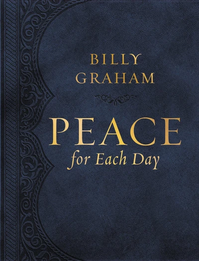 Cover of Peace for Each Day, Large Text Leathersoft
