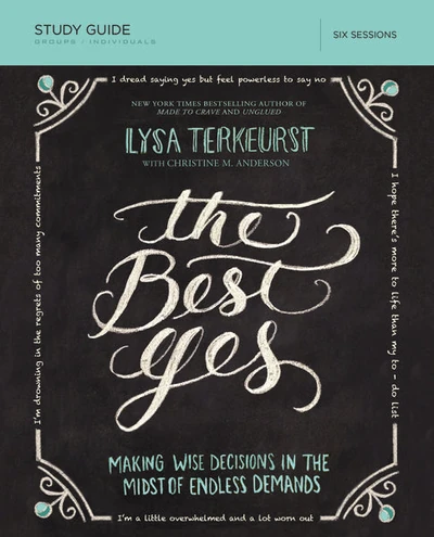 Cover of The Best Yes Bible Study Guide
