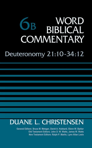 Cover of Deuteronomy 21