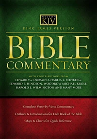 Cover of King James Version Bible Commentary