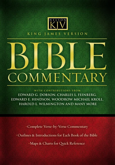 Cover of King James Version Bible Commentary