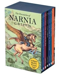 Cover of The Chronicles of Narnia Full-Color Paperback 7-Book Box Set