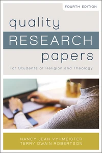 Cover of Quality Research Papers