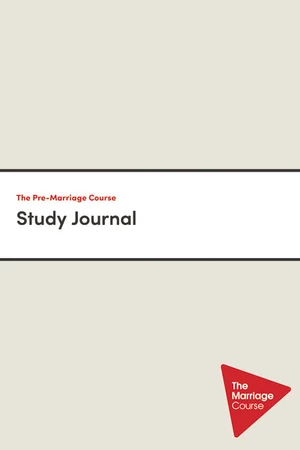 Cover of The Pre-Marriage Course Study Journal