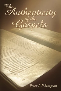 Cover of The Authenticity of the Gospels